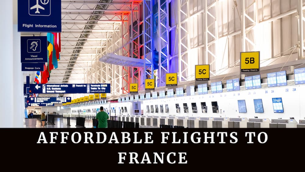 Affordable Flights to France
