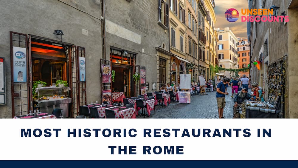 Most Historic Restaurants in Rome