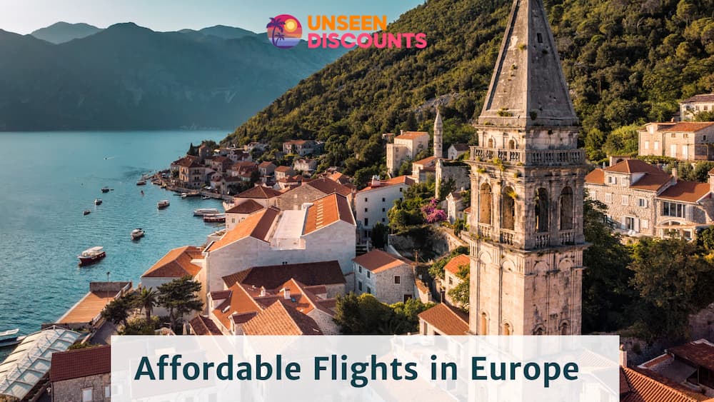 affordable flights in europe